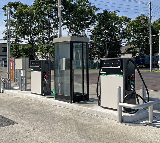 自社用ガソリンスタンド